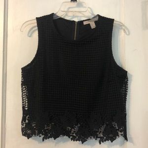 Black forever 21 casual top